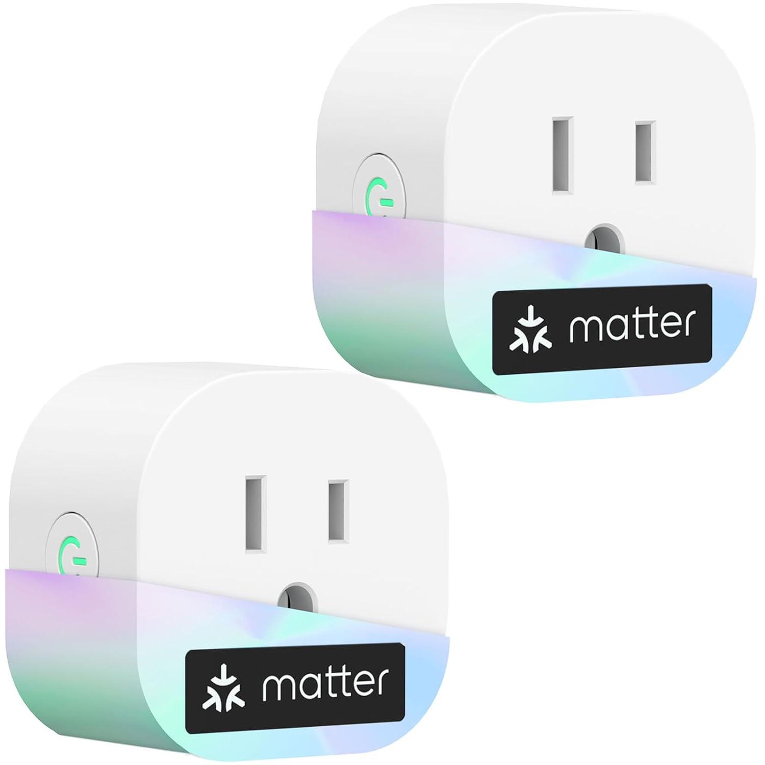 Meross MSS115 Smart Plug Mini: Compact, Voice-Controlled, and Matter-Certified for Your Smart Home
